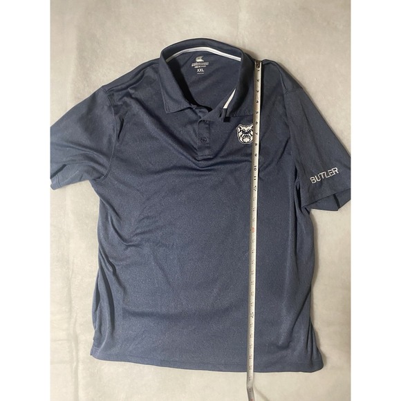 Men's Colosseum Athletics Butler Short Sleeve Polo Shirt XXL - Picture 6 of 8